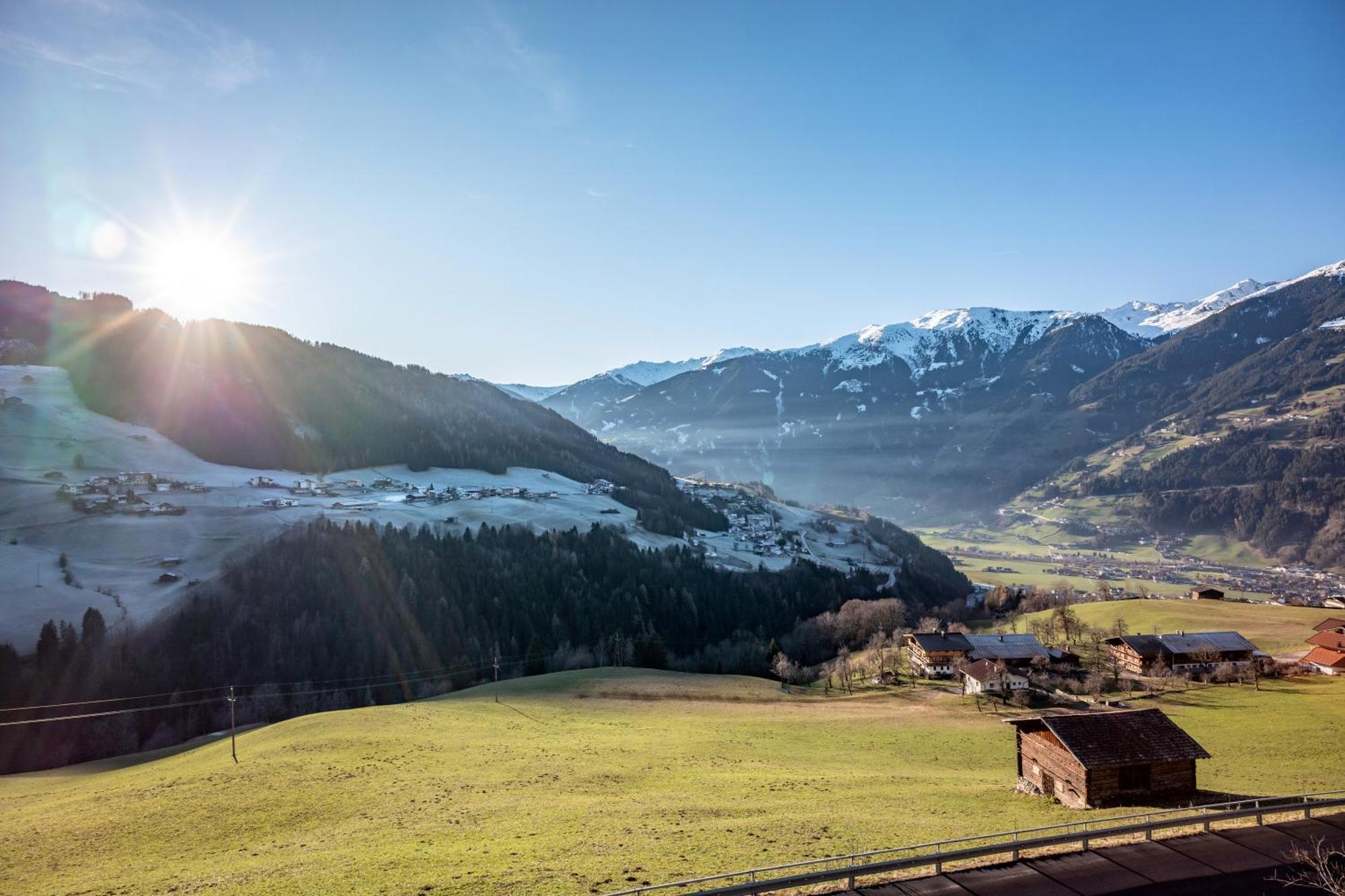 Ferienwohnung Haus Panorama Gerlosberg Exterior foto